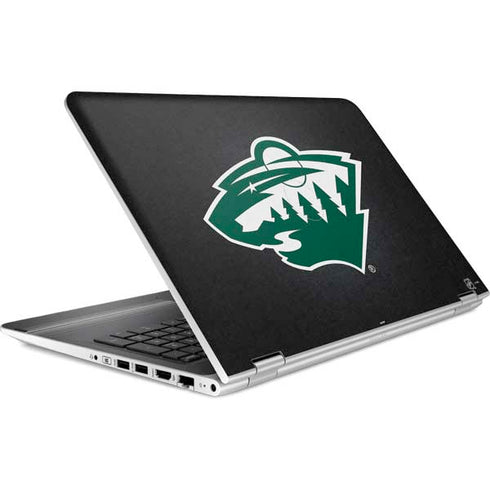 NHL Minnesota Wild Black Background HP Pavilion Skin